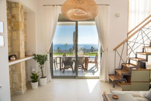 Posezení v ubytování ArtHill eco villas