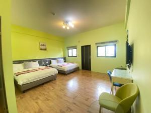 Postel nebo postele na pokoji v ubytování Dawn B&B
