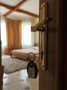 Posteľ alebo postele v izbe v ubytovaní Hotel Zorepad