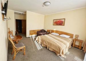 Posteľ alebo postele v izbe v ubytovaní Hotel Zorepad
