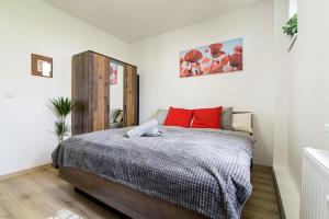 Posteľ alebo postele v izbe v ubytovaní Luxury Apartments STUD - VB