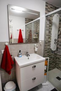 Kúpeľňa v ubytovaní Apartamento Marineda