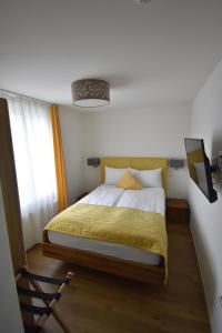 Postel nebo postele na pokoji v ubytování Hotel & Restaurant Hasenstrick