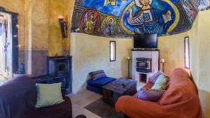 Posezení v ubytování Ermita de las Eras Algarinejo by Ruralidays