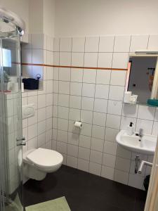 Kúpeľňa v ubytovaní Penzion Na Svahu