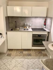 Kuchyň nebo kuchyňský kout v ubytování Casa del corso