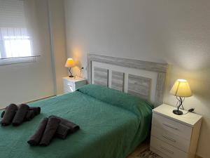 Krevet ili kreveti u jedinici u objektu Jardines de Carvajal - Benalmadena costa - Apartamento