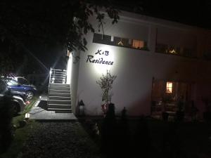Budynek, w którym mieści się apartament