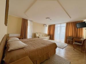 Posteľ alebo postele v izbe v ubytovaní Hotel Zorepad