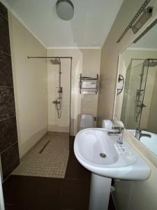 Kúpeľňa v ubytovaní Hotel Zorepad