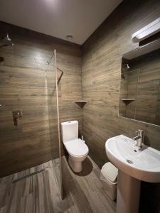 Kúpeľňa v ubytovaní Hotel Zorepad
