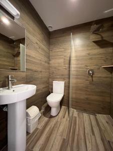 Kúpeľňa v ubytovaní Hotel Zorepad