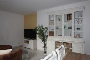 Μια τηλεόραση ή/και κέντρο ψυχαγωγίας στο Lilli`s Ferienwohnung