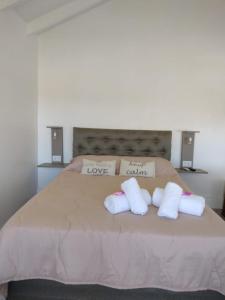 Кровать или кровати в номере Brisa de Patagonia 1