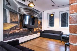 Posezení v ubytování Vola Hostel