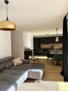 Posezení v ubytování Waldblick Wohnung + 5 fotografií