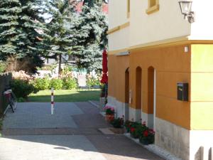 Zahrada ubytování Pension Kreisel