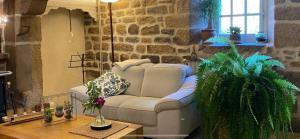 Posezení v ubytování Hameau de Leignoua