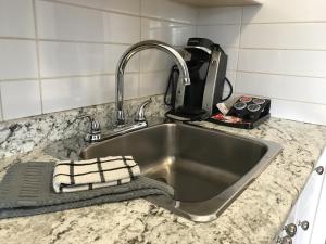 Kuhinja oz. manjša kuhinja v nastanitvi Duncan Motel