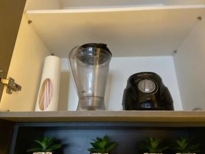 Kaffi- og teaðstaða á QUARTO/SALA COM VISTA P/ O MAR DE PAJUÇARA