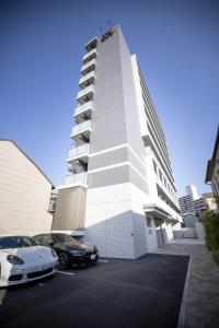 Budova, kde se aparthotel nachází