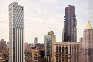 Nespecifikovaný výhled na destinaci New York nebo výhled na město při pohledu z hotelu
