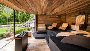 Posedenie v ubytovaní Romantik Hotel Santer