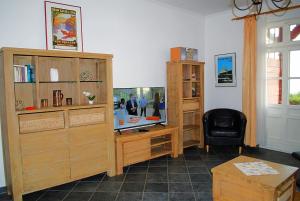 Knihovna v apartmánu