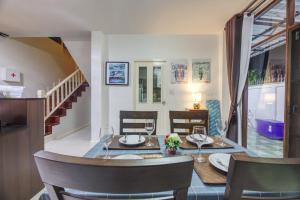 Χώρος καθιστικού στο Sea eagle pool villa