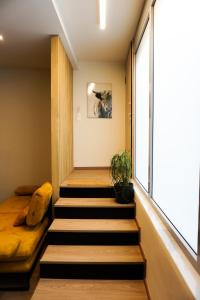 A seating area at Boho Privet Flat in Athens