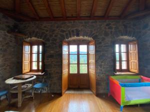 Posezení v ubytování Villa Ardamis Karyes