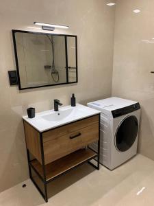 Koupelna v ubytování Apartmán v Krkonoších - Černý Důl