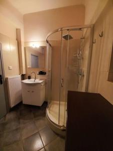 Ένα μπάνιο στο Modern and Cosy Apartment