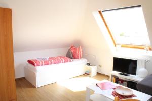 Ein Bett oder Betten in einem Zimmer der Unterkunft Gästehaus Sophie Randa