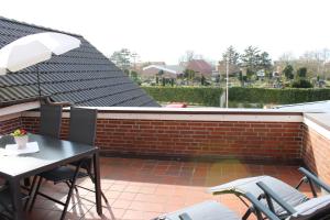 Ein Balkon oder eine Terrasse in der Unterkunft Gästehaus Sophie Randa