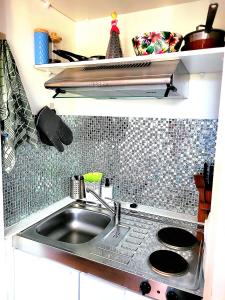 Dapur atau dapur kecil di Diamant Studio classé 3 Étoiles +9 gambar