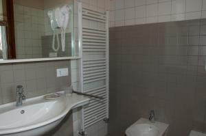Koupelna v ubytování Agriturismo La Barena
