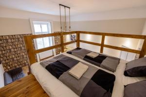 Posteľ alebo postele v izbe v ubytovaní Andrássy 53 2bedroom Center Apartment