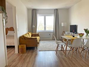 Posedenie v ubytovaní Buda Castle Toldy Apartment