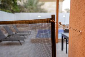 מרפסת או טרסה ב-וילה רוני בריכה מחוממת Villa Roni Heated pool