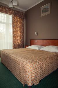 Katil atau katil-katil dalam bilik di Union Hotel Prague
