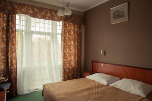 Katil atau katil-katil dalam bilik di Union Hotel Prague