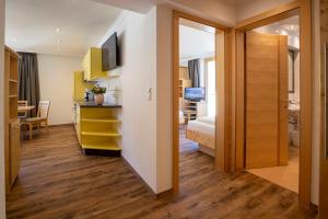 Posteľ alebo postele v izbe v ubytovaní Kirchwirt Appartements