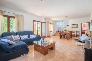 A seating area at Finca Son Puca