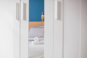 Posteľ alebo postele v izbe v ubytovaní Bel appartement lumineux proche du centre-ville