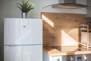 Kuchyňa alebo kuchynka v ubytovaní Bel appartement lumineux proche du centre-ville