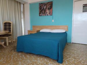 Voodi või voodid majutusasutuse Hotel Viena toas