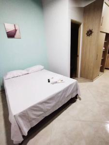 Cama o camas de una habitación en Apartamento en Medellín ( Belén Los Alpes )