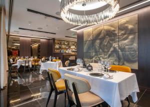 Restaurace v ubytování Villa Geba Boutique Hotel
