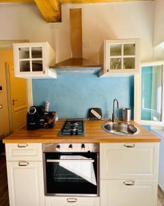 A kitchen or kitchenette at San Ranieri Tiny Tower